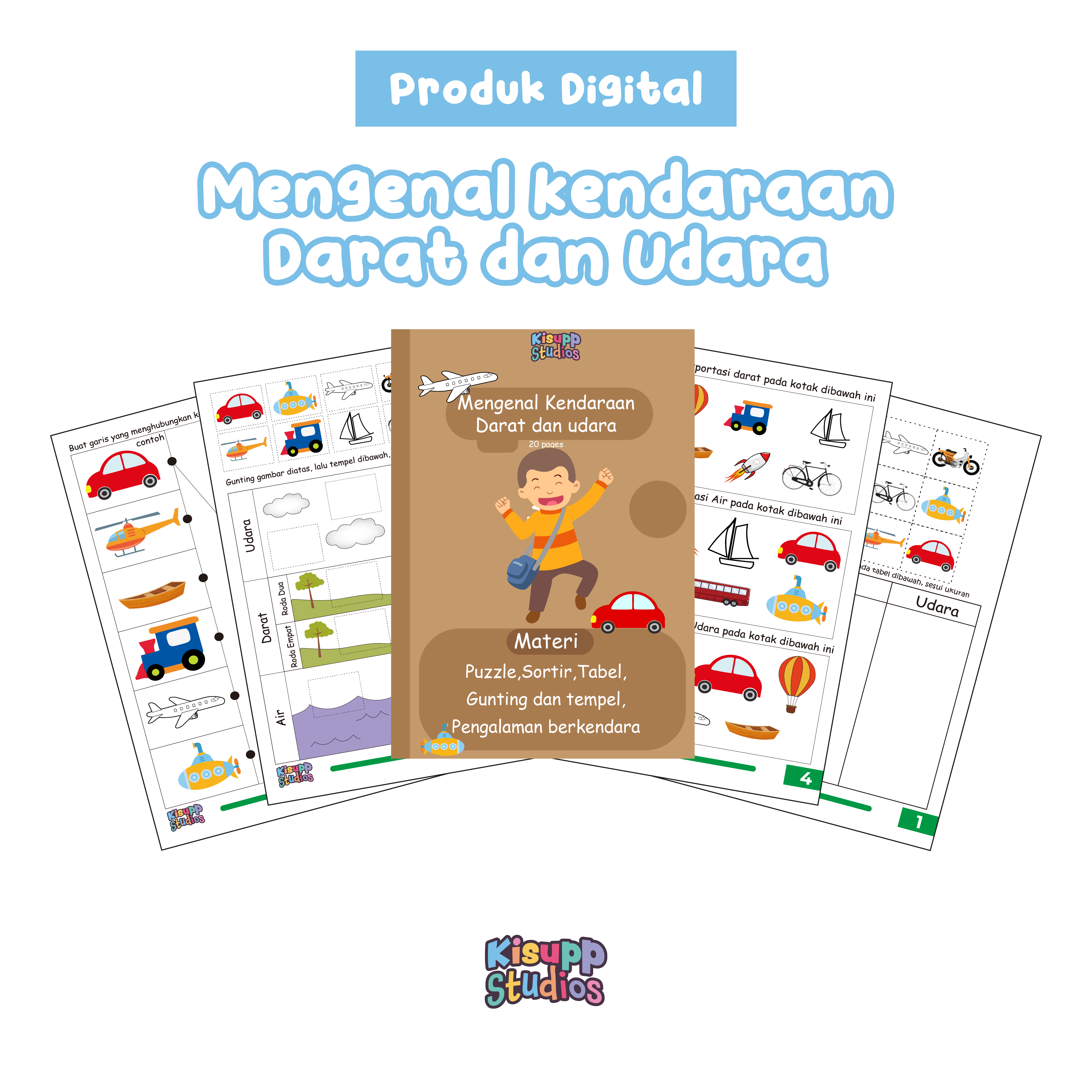 Mengenal Kendaraan Darat dan Udara