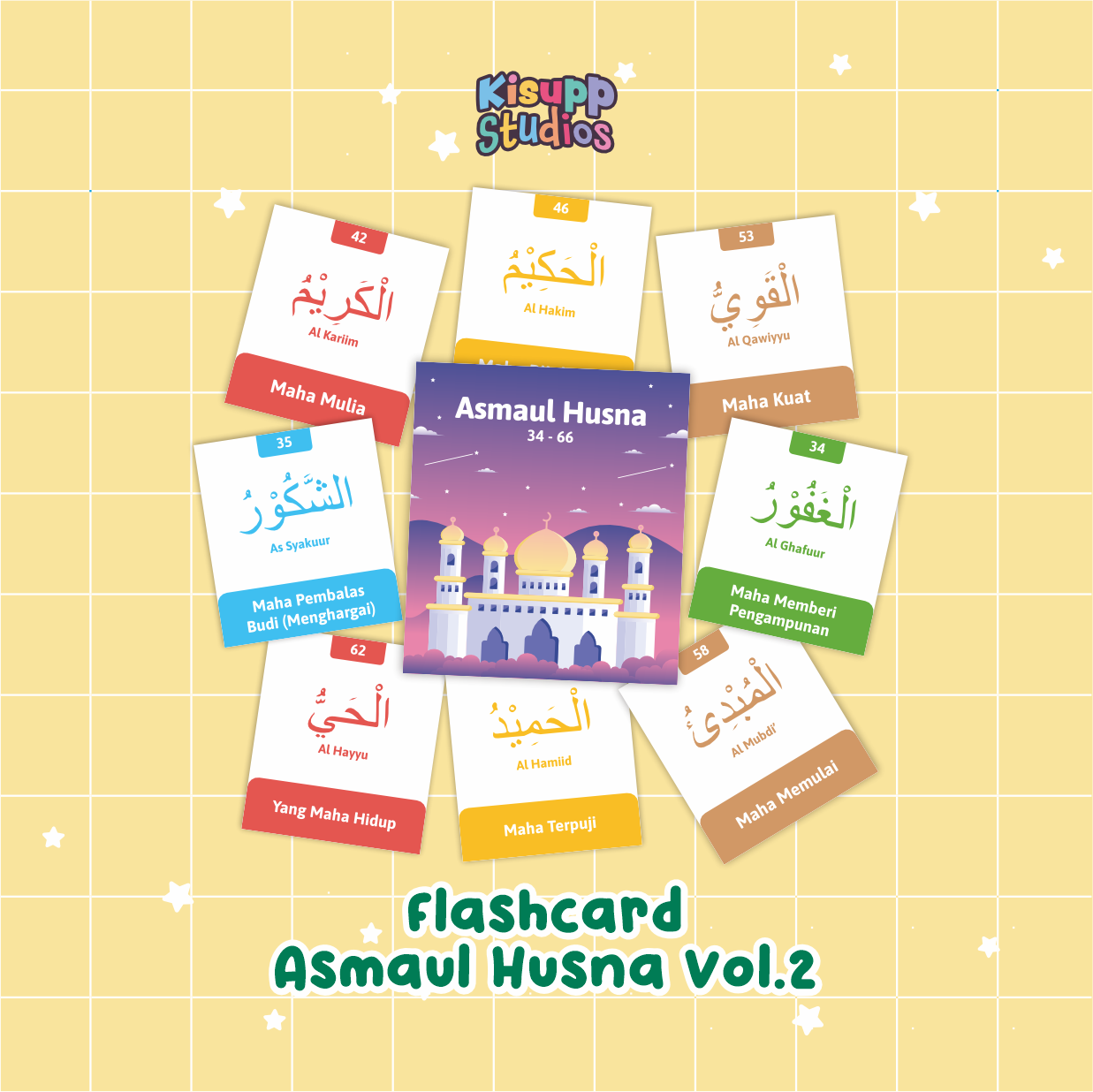 Flashcard Asmaul Husna Vol. 2