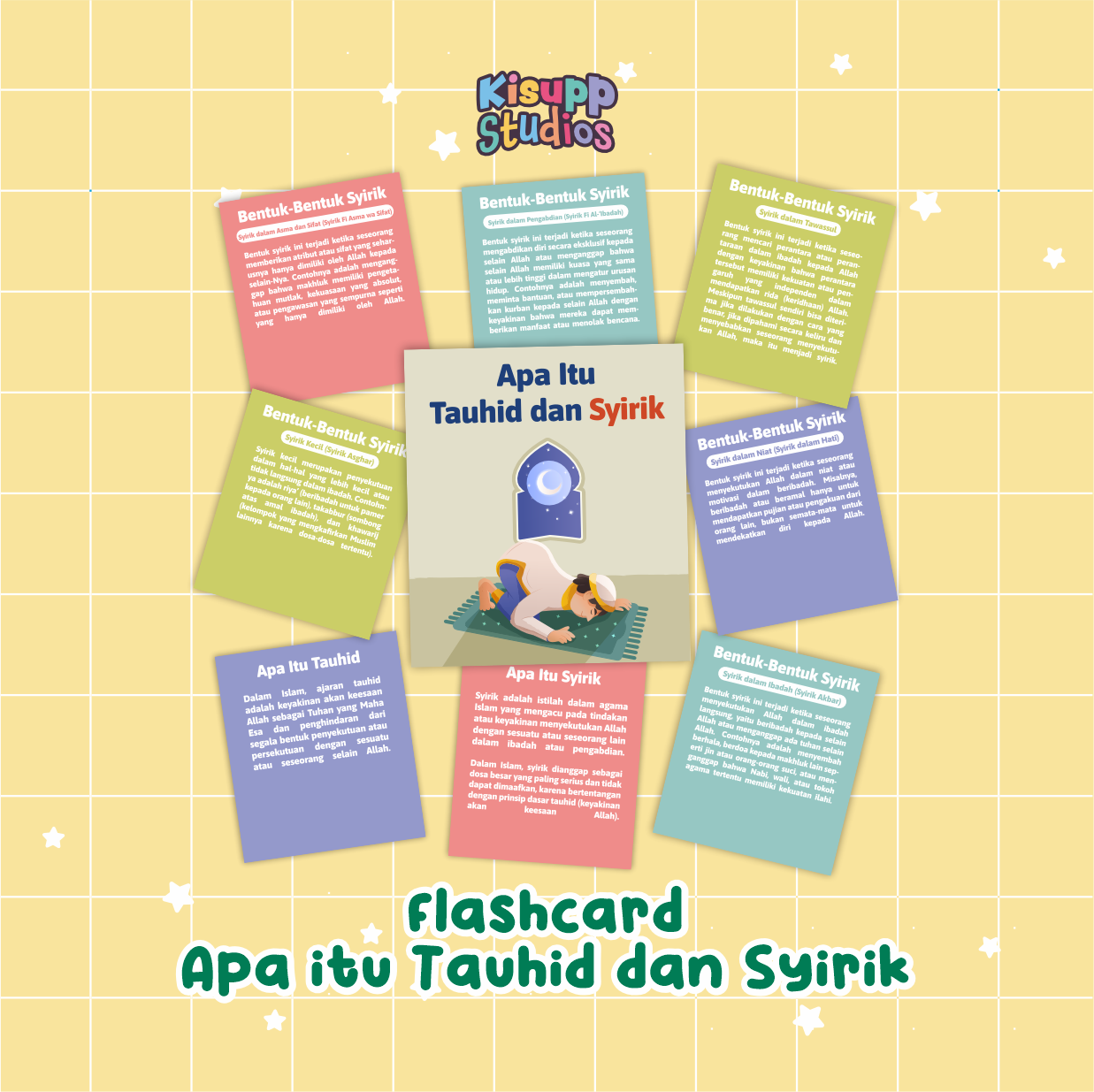 Flashcard Apa Itu Tauhid dan Syirik