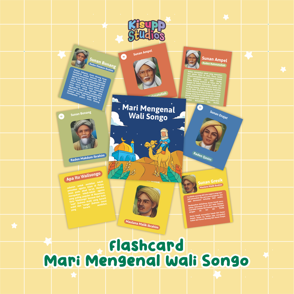 Flashcard Mari Mengenal Wali Songo