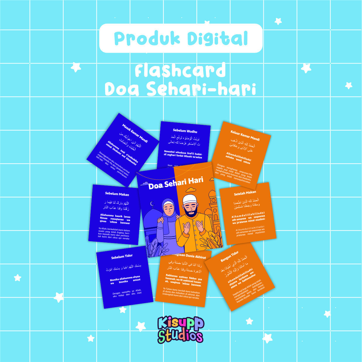 Flashcard Doa Sehari-hari
