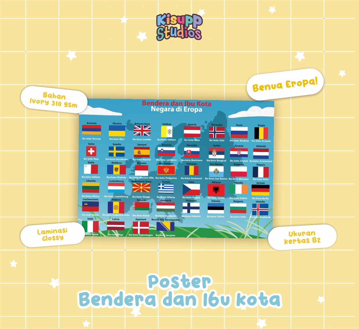 Mengenal Macam-macam Bendera dan Ibu Kota