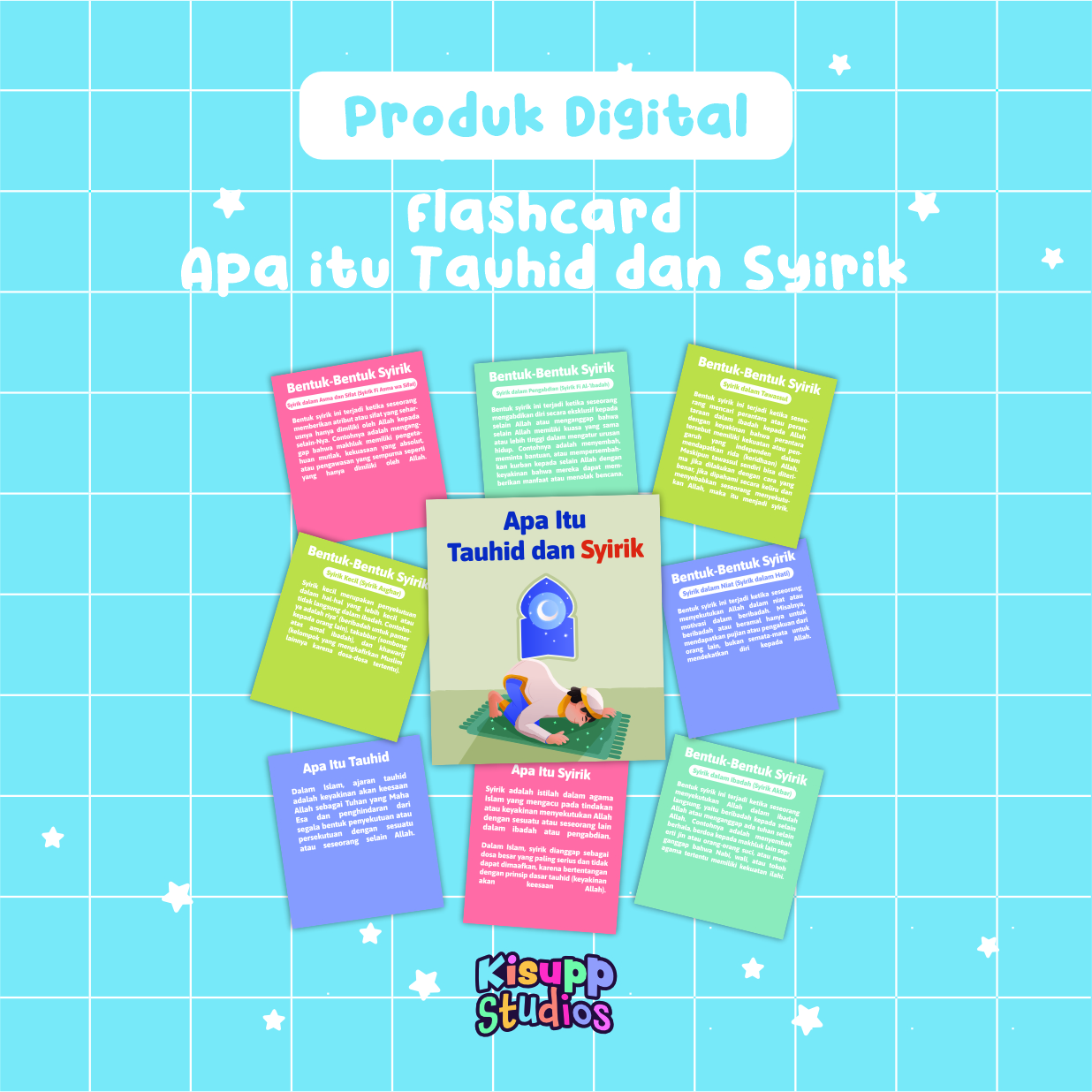 Flashcard Apa Itu Tauhid dan Syirik