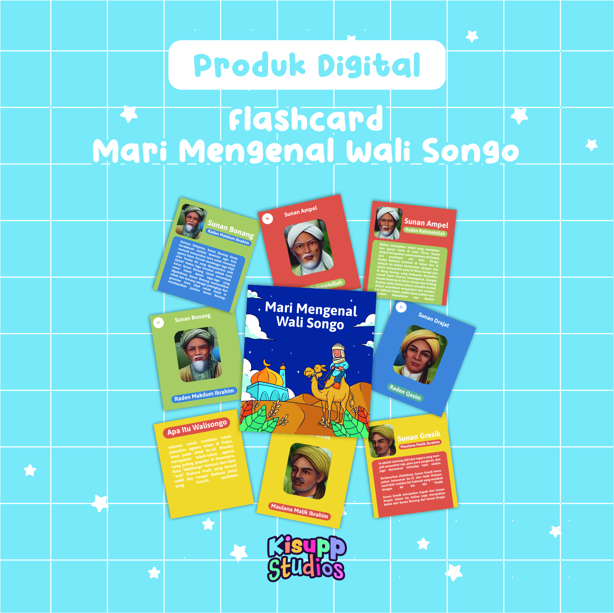 Flashcard Mari Mengenal Wali Songo
