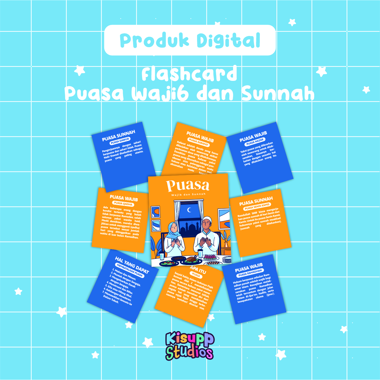 Flashcard Puasa Wajib & Sunnah