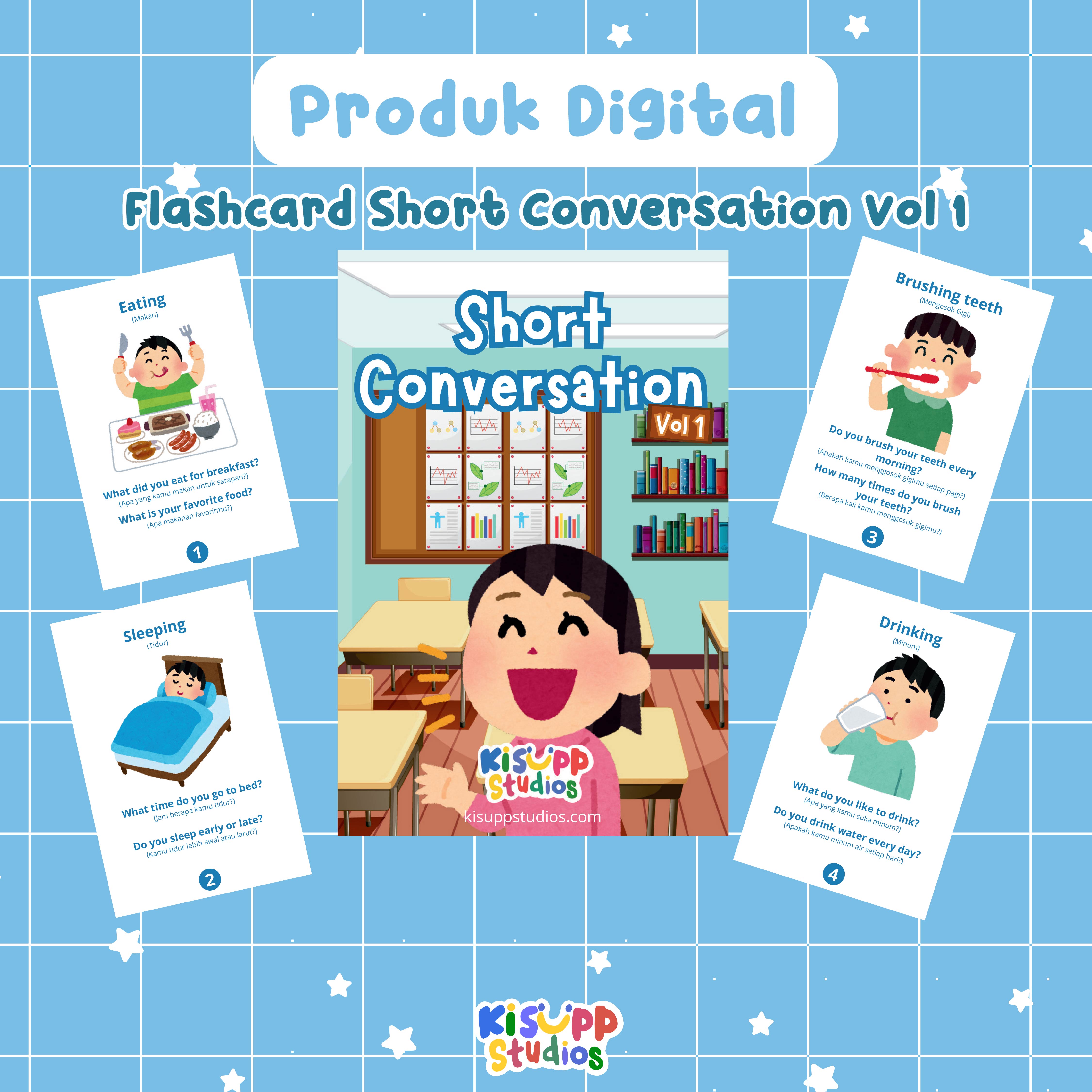Flashcard Short Conversation Vol 1