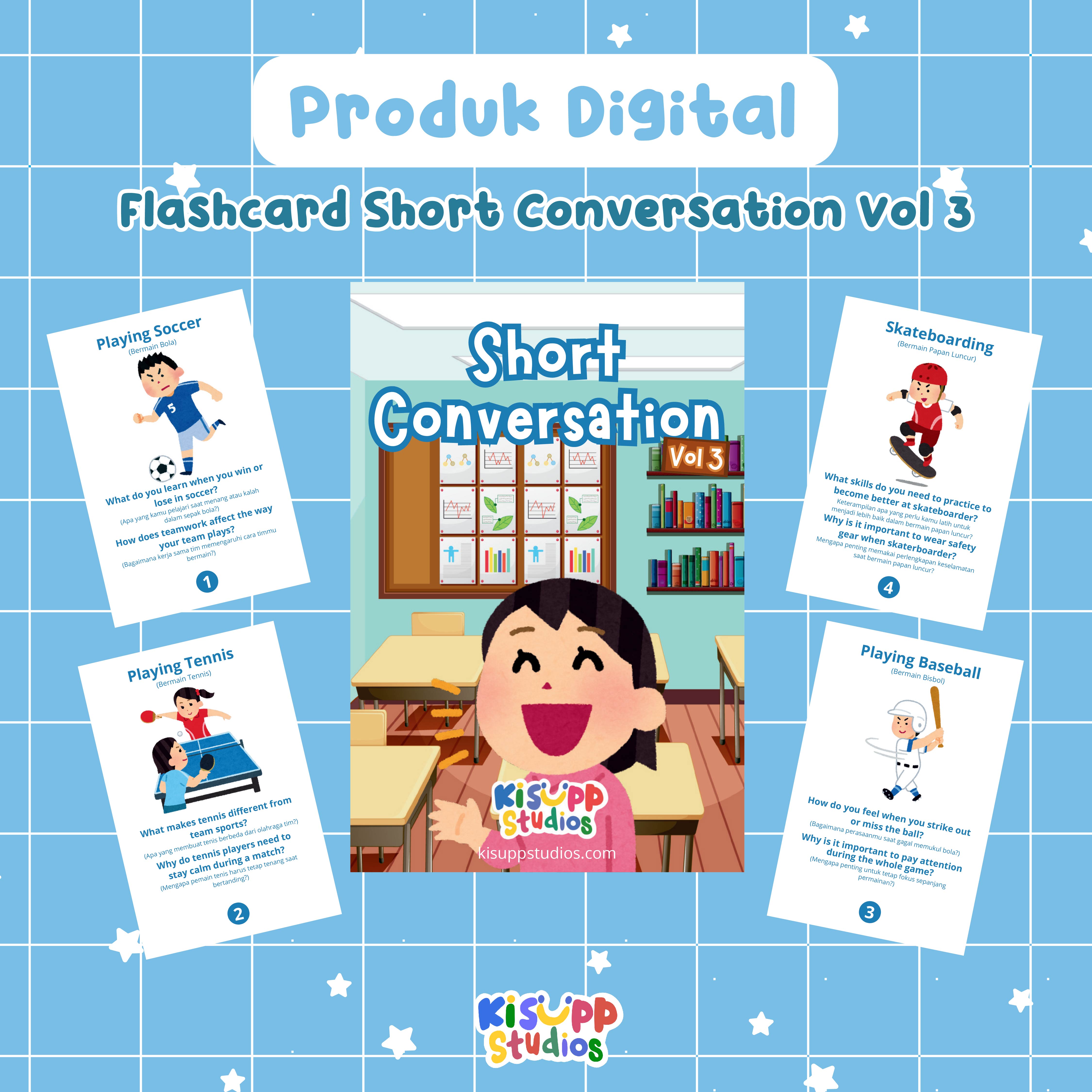Flashcard Short Conversation Vol 3
