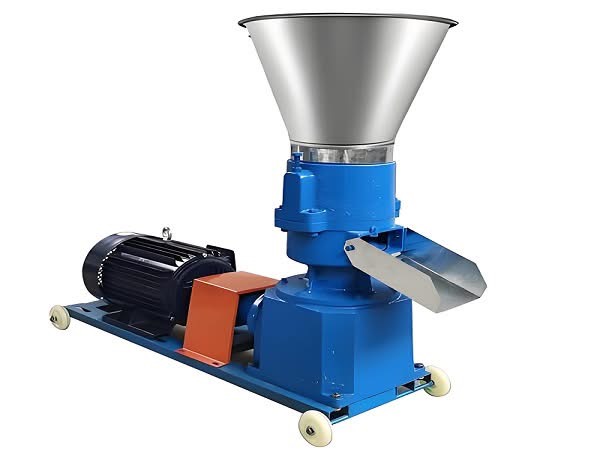 flat die animal feed pellet machine