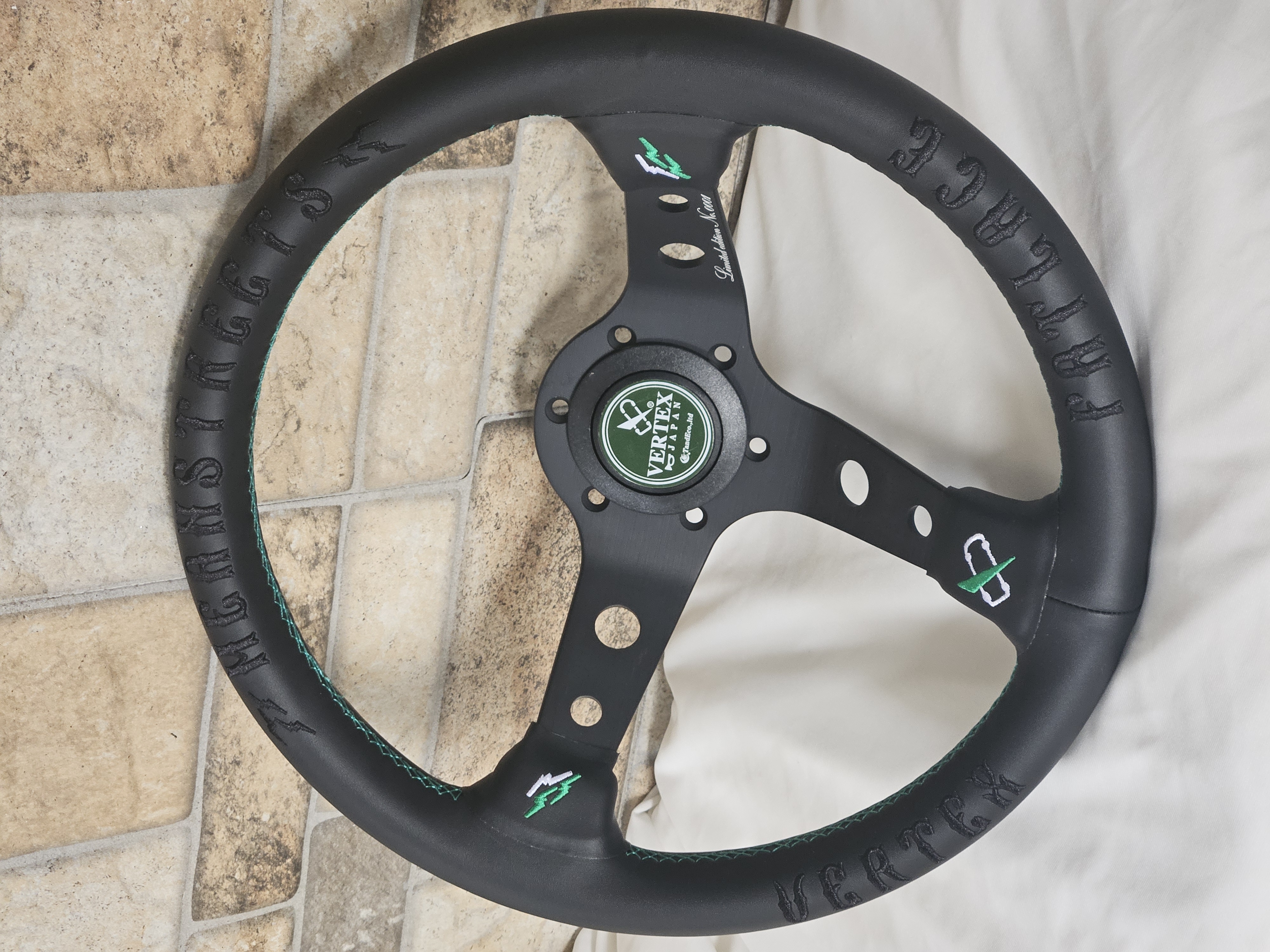 Stir Racing Vertex Fatlace Kulit 13 Inch Celong