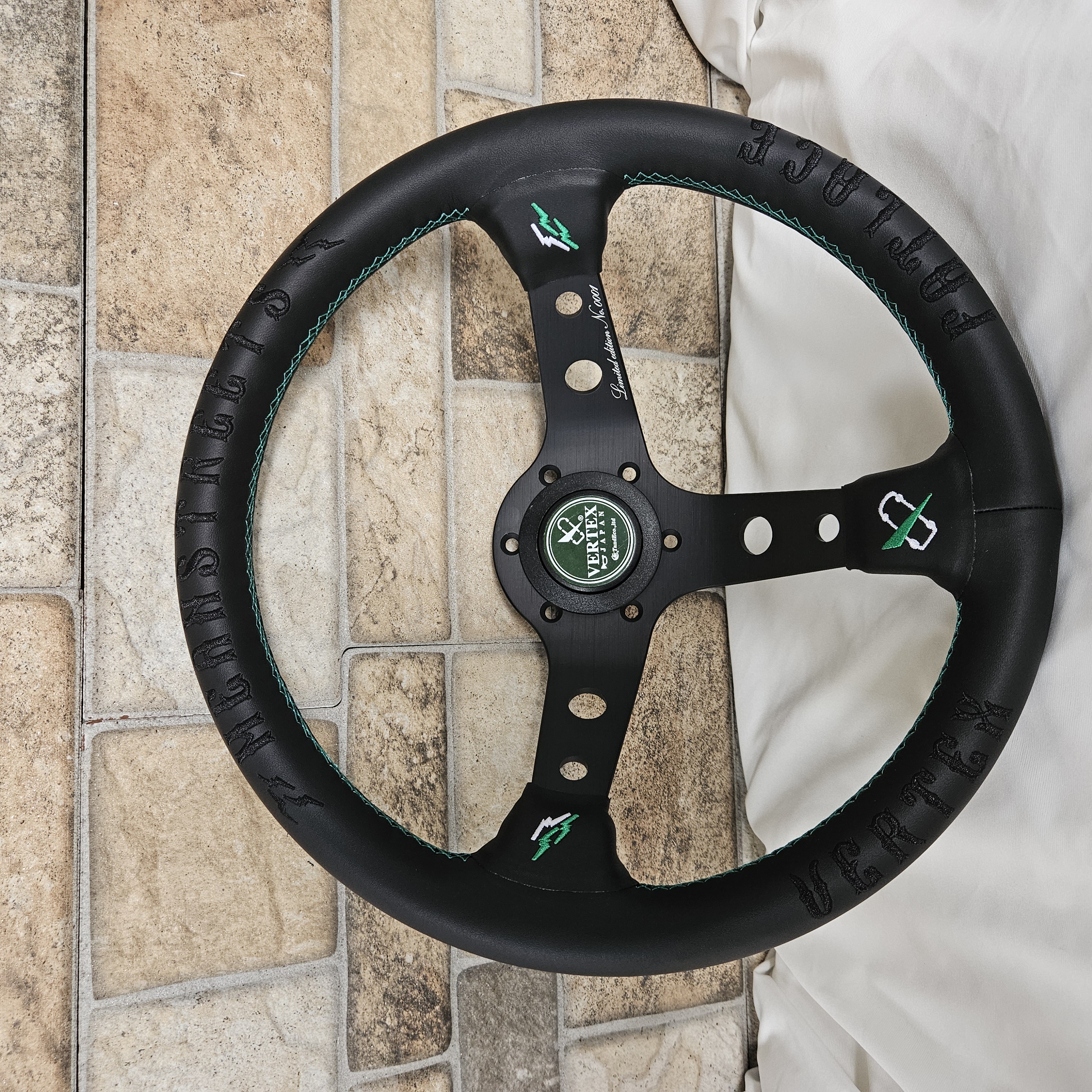 Stir Racing Vertex Fatlace Kulit 13 Inch Celong