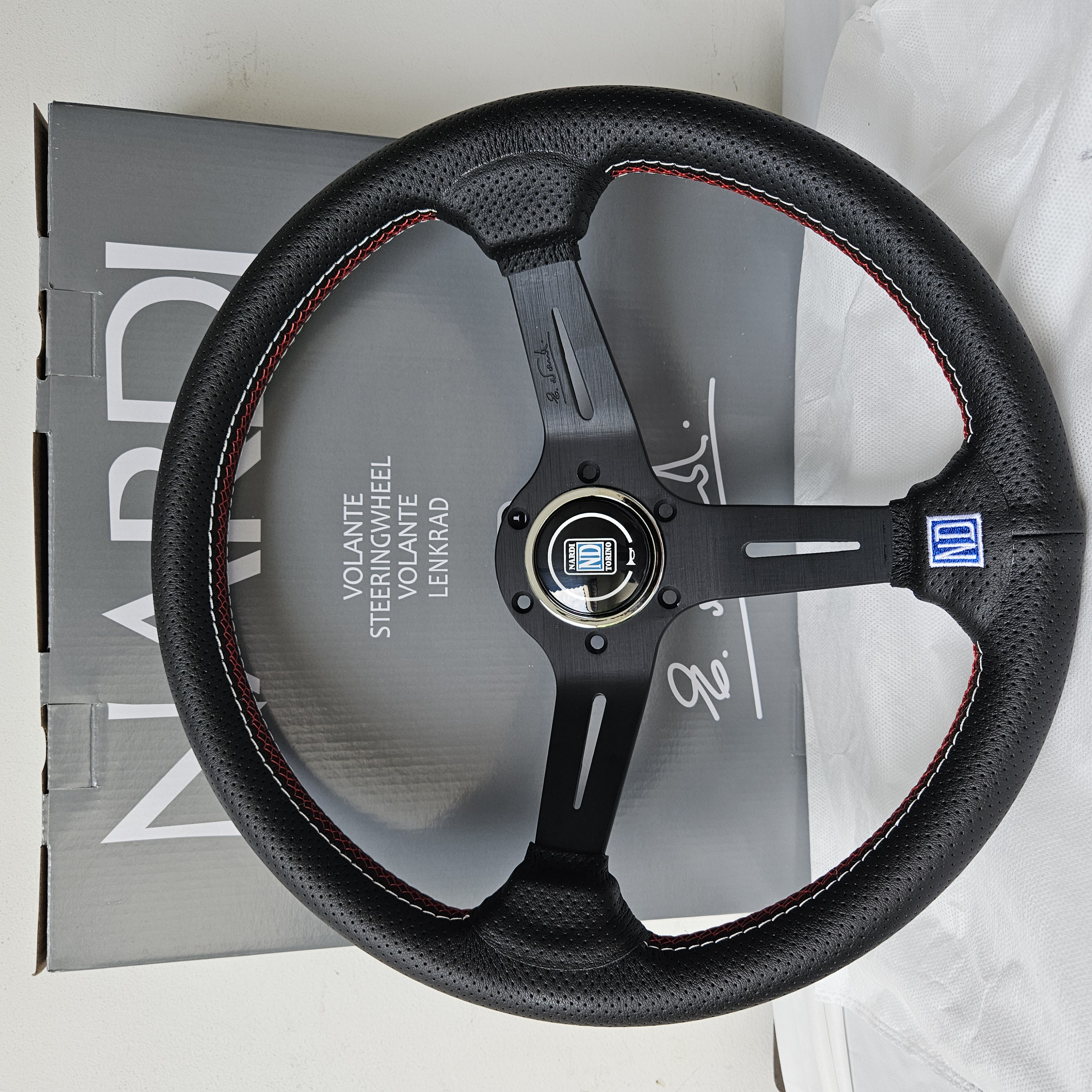 Stir Racing Nardi Torino Deep Corn Kulit 14 Inch Semi Celong