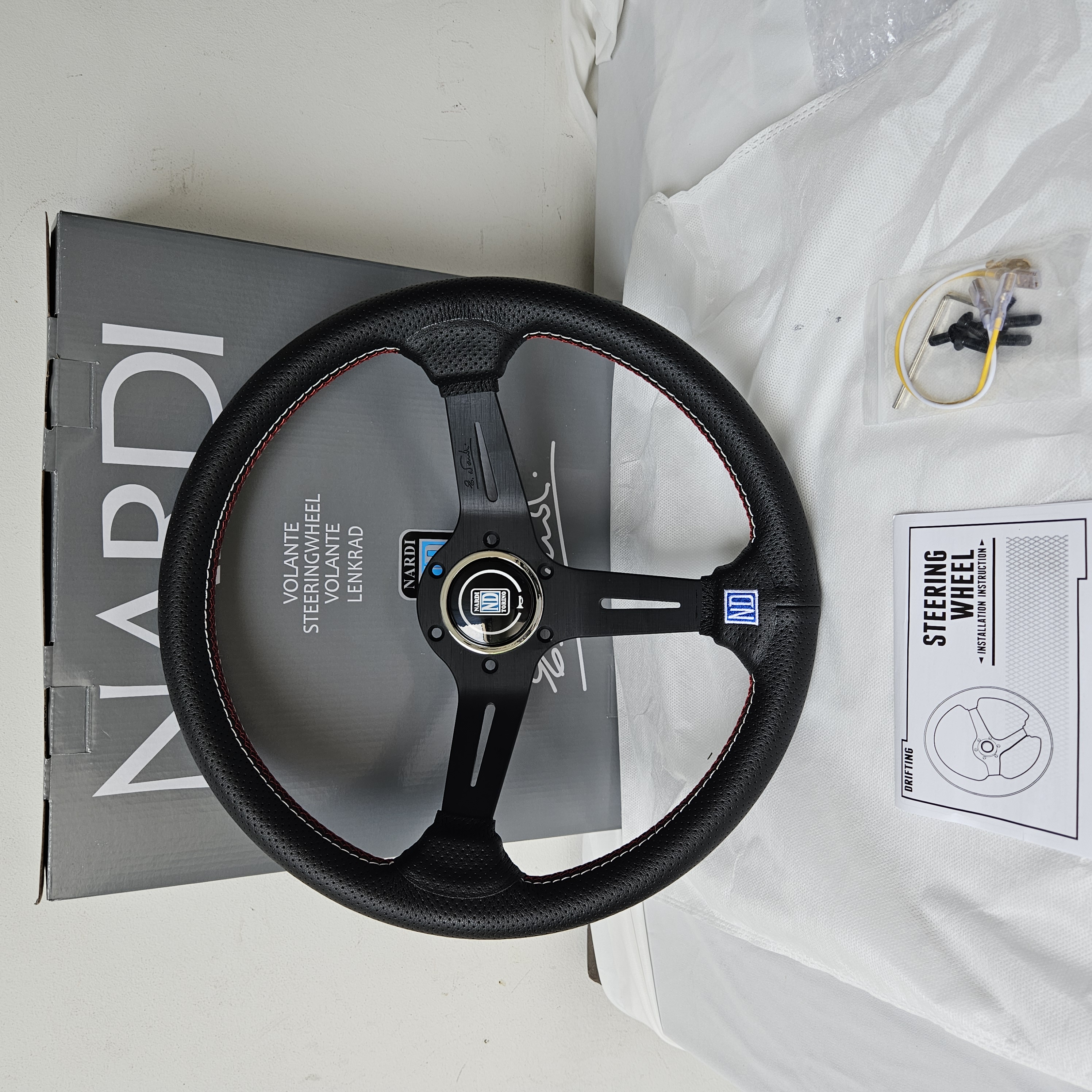 Stir Racing Nardi Torino Deep Corn Kulit 14 Inch Semi Celong