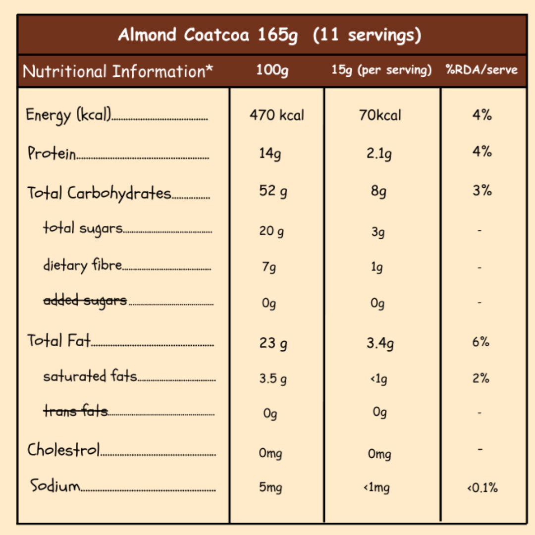 Almond Coatcoa Ladoos (165 g)