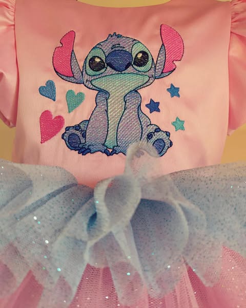 Vestido aniversário Stich