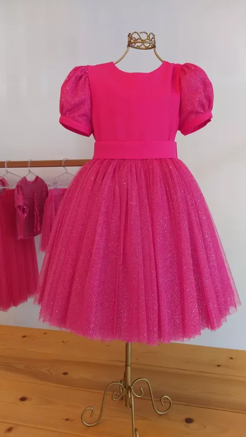Vestido Princesas pink