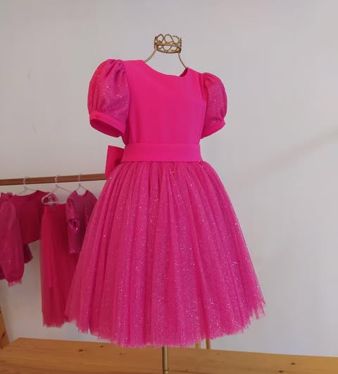 Vestido Princesas pink