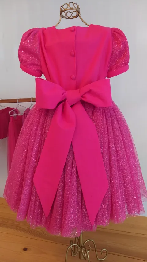 Vestido Princesas pink