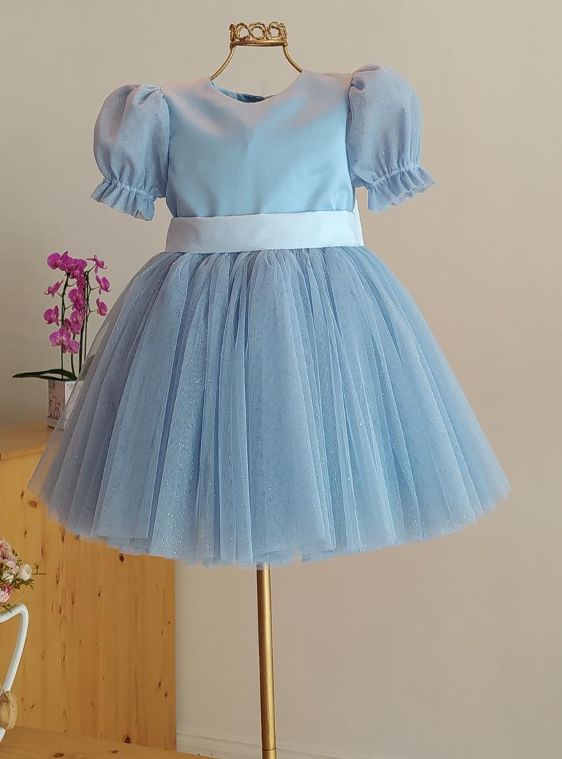 Vestido Princesas azul