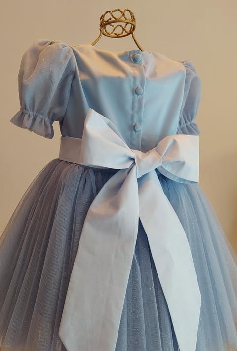 Vestido Princesas azul