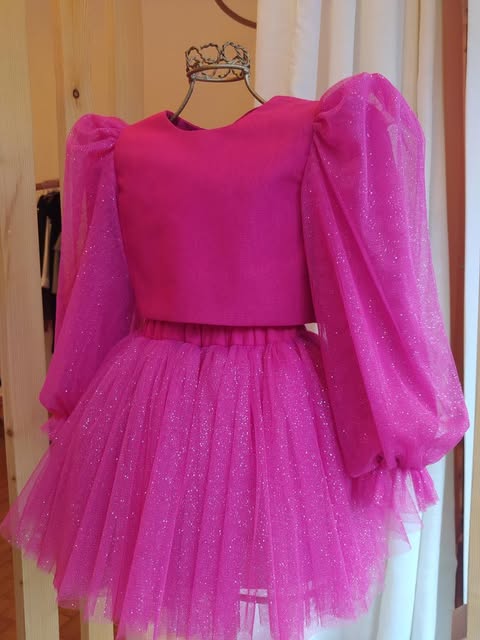 Conjunto Pink Brilhante