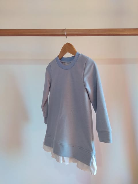 Vestido Poli Linho em Moletinho