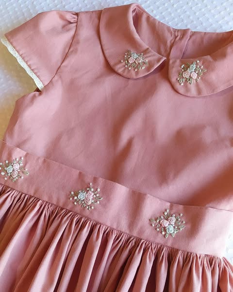 Vestido Maria Antônia rosê