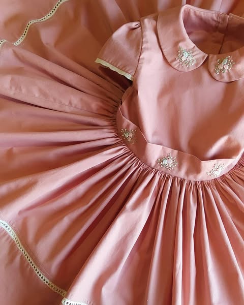 Vestido Maria Antônia rosê
