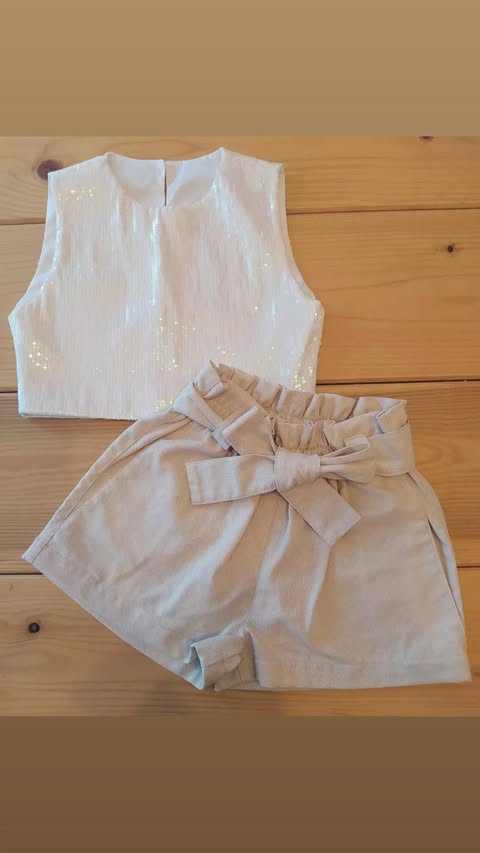 Conjunto infantil de verão