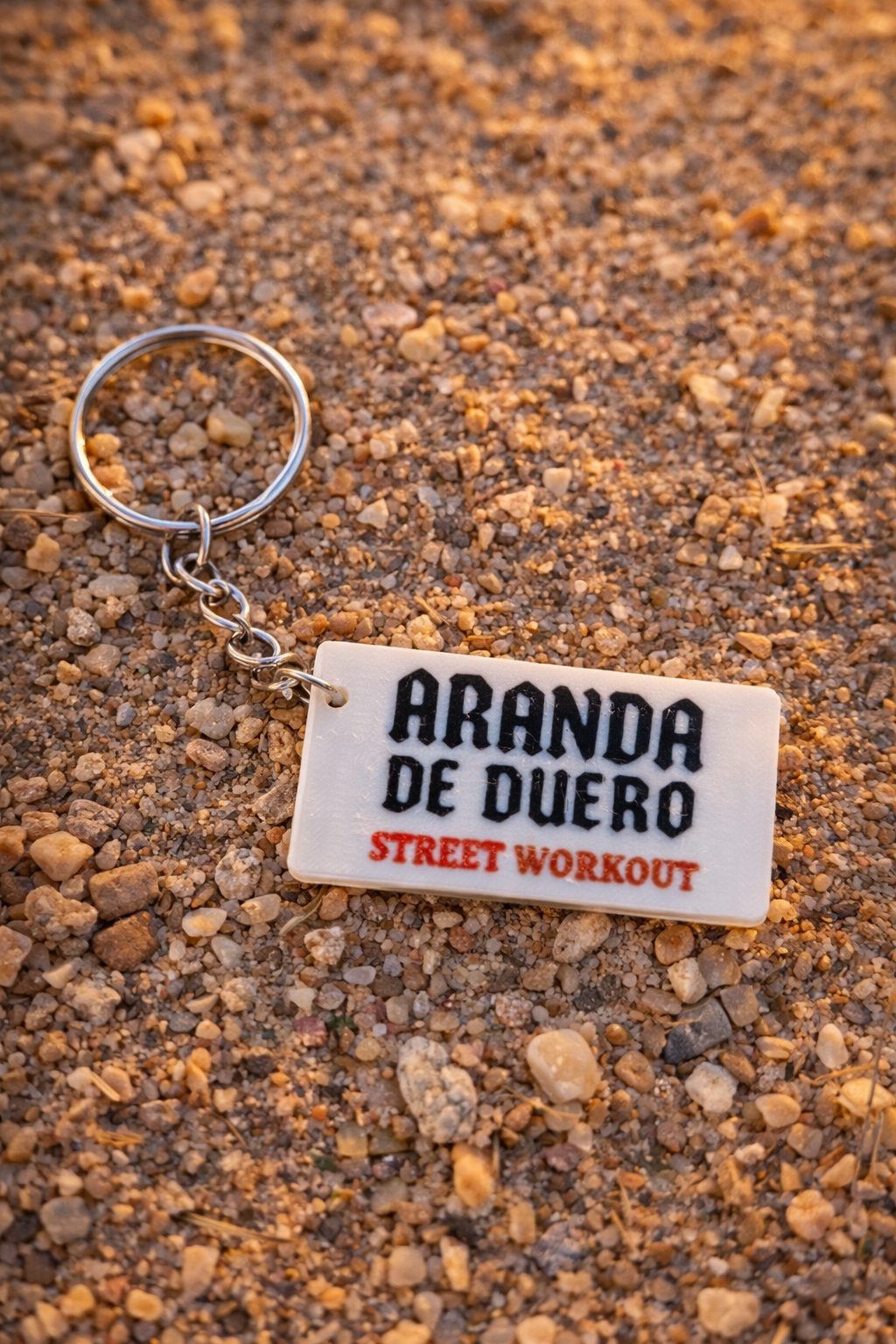 Burgos Street Workout Keychain