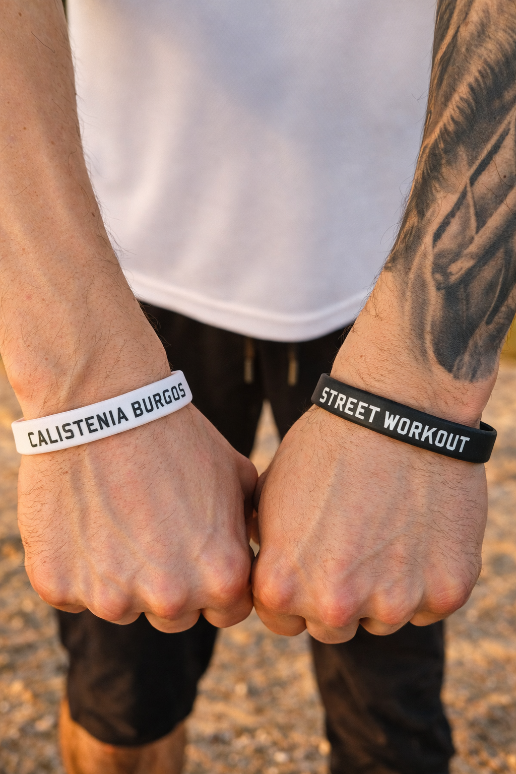 Pulsera calisténica Campeadores SW BLANCA