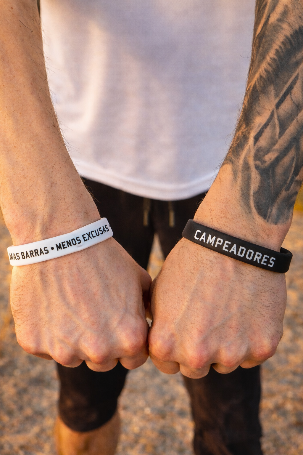 Pulsera calisténica Campeadores SW NEGRA