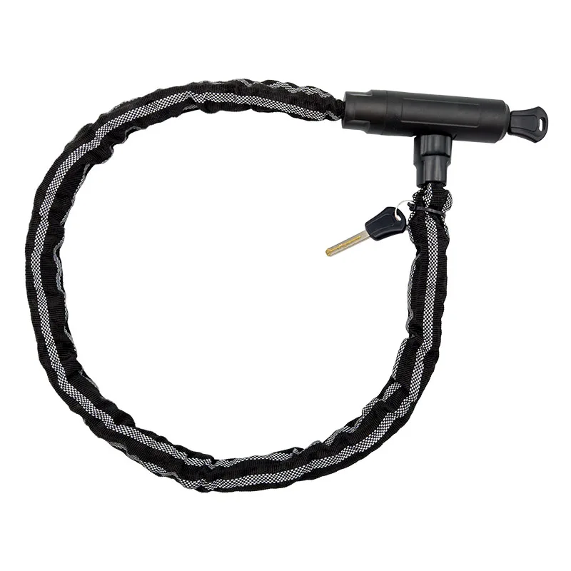 Special price-Lucchetto a Catena Diametro: 6 mm x Lunghezza: 1100mm Riflettente