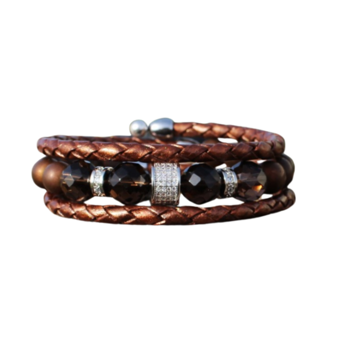 Gemtone Wrap Bracelet