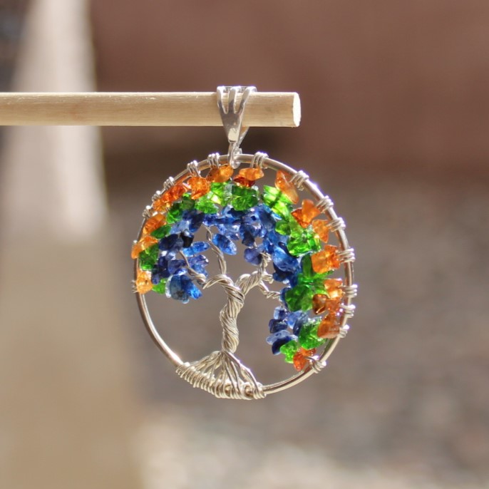 Tree of Life Sterling Silver Hand-crafted Pendant
