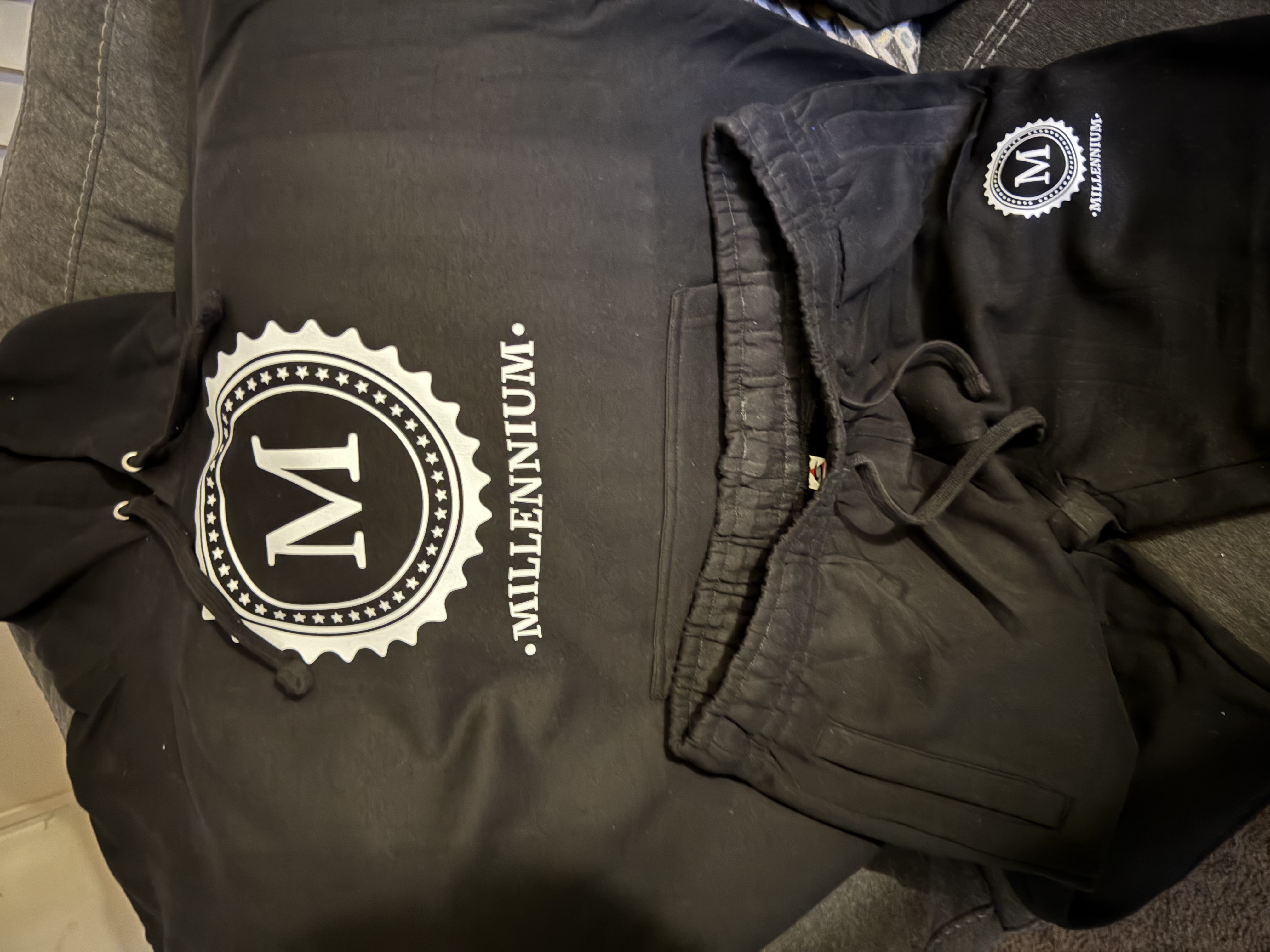 Millennium Branded Hoodie and Joggers Set