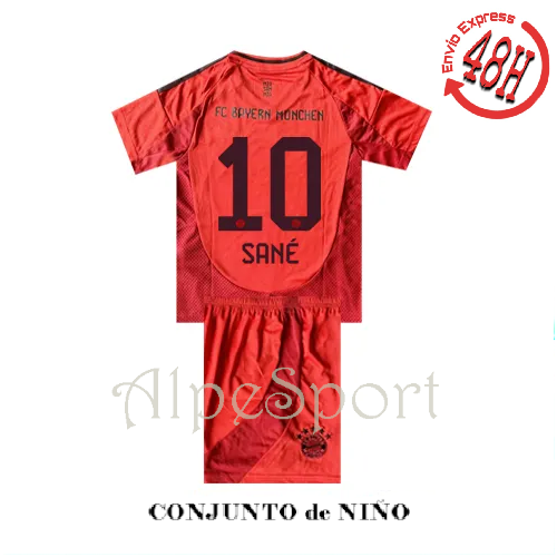 Bayern Munich NIÑO 2024-25 SANÉ+10 E48h