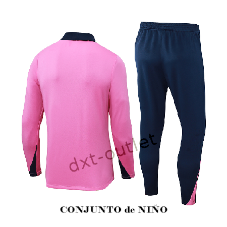 Chándal NIÑO Entrenamiento At. Madrid 2025 rosa