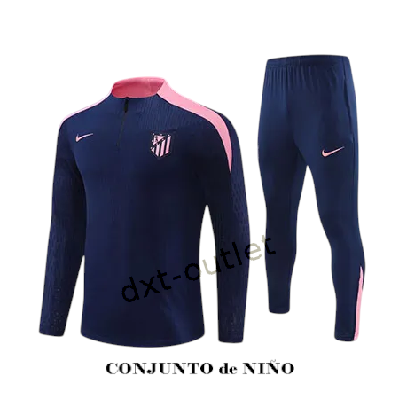 Chándal NIÑO Entrenamiento At. Madrid 2025 azul marino