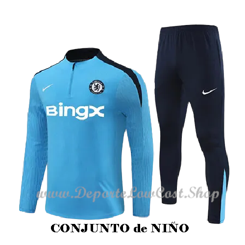 Chándal NIÑO Chelsea FC Entrenamiento color azul