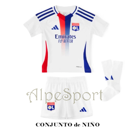 Olimpique de Lyon Niño 2024-25 1ª Réplica