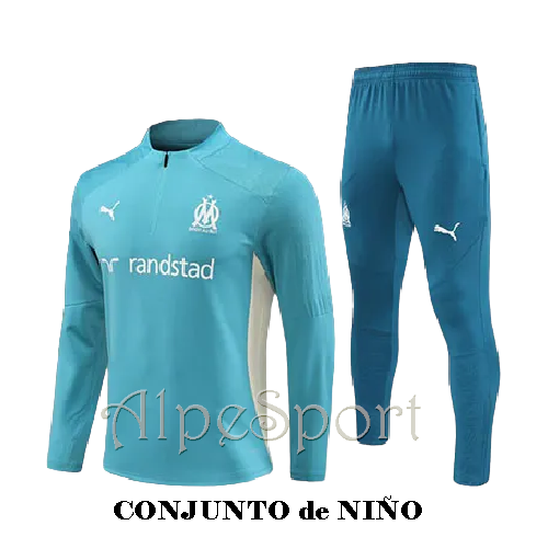 Chándal NIÑO O. Marsella Entrenamiento color verde agua