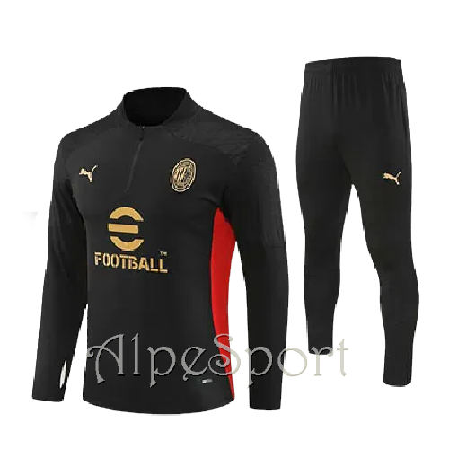 Chándal AC Milán Entrenamiento 2025 negro