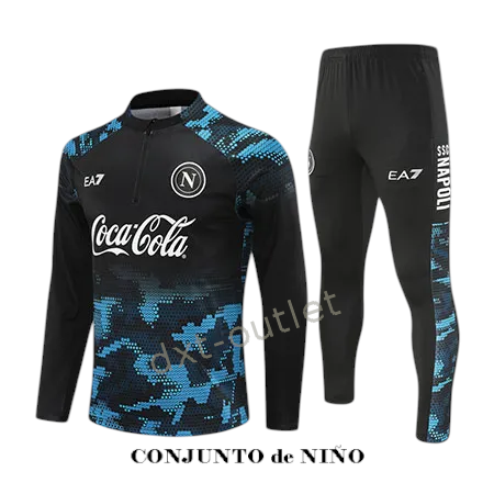 Chándal Niño Entrenamiento SSC Nápoli 2025 color azul