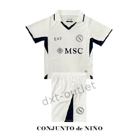 Conjunto Niño SSC Napoles 2024-25 2ª Réplica