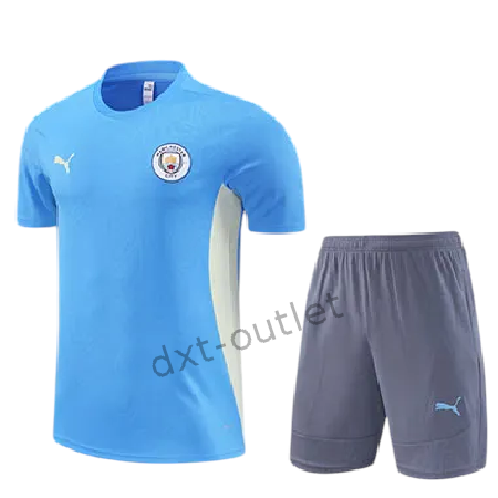 Kit entrenamiento PC Manchester City 2025 azul