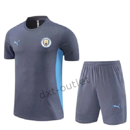 Kit entrenamiento PC Manchester City 2025 gris