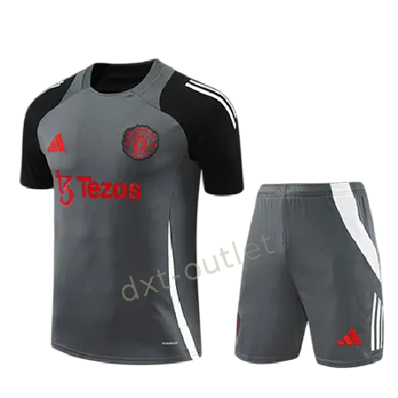 Kit entrenamiento PC Manchester United 2025 gris