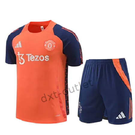 Kit entrenamiento PC Manchester United 2025 Naranja