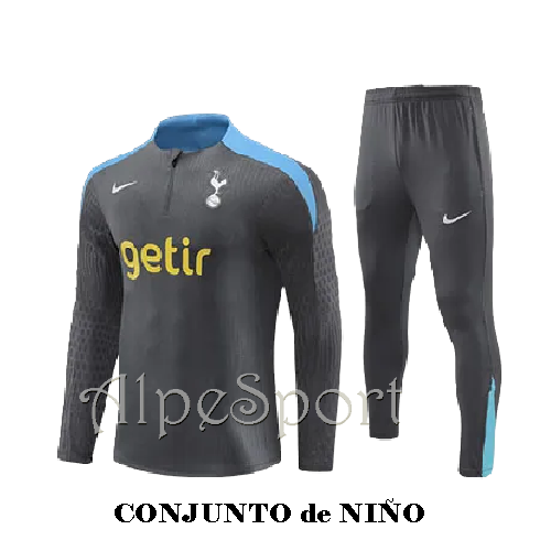 Chándal Niño Entrenamiento Tottenham H. 2025 Gris