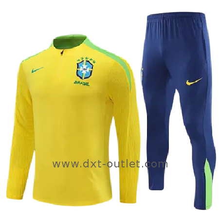 Chándal Entrenamiento Brasil 2025 amarillo